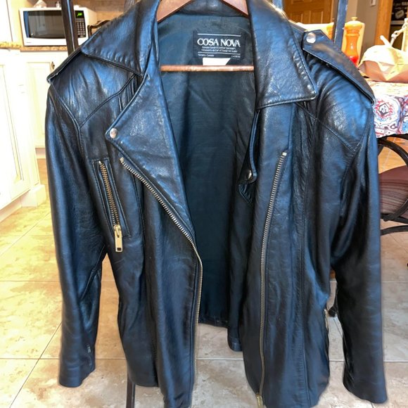 Vintage Leather Jacket Made in Canada - Cosa Nova - Picture 4 of 4